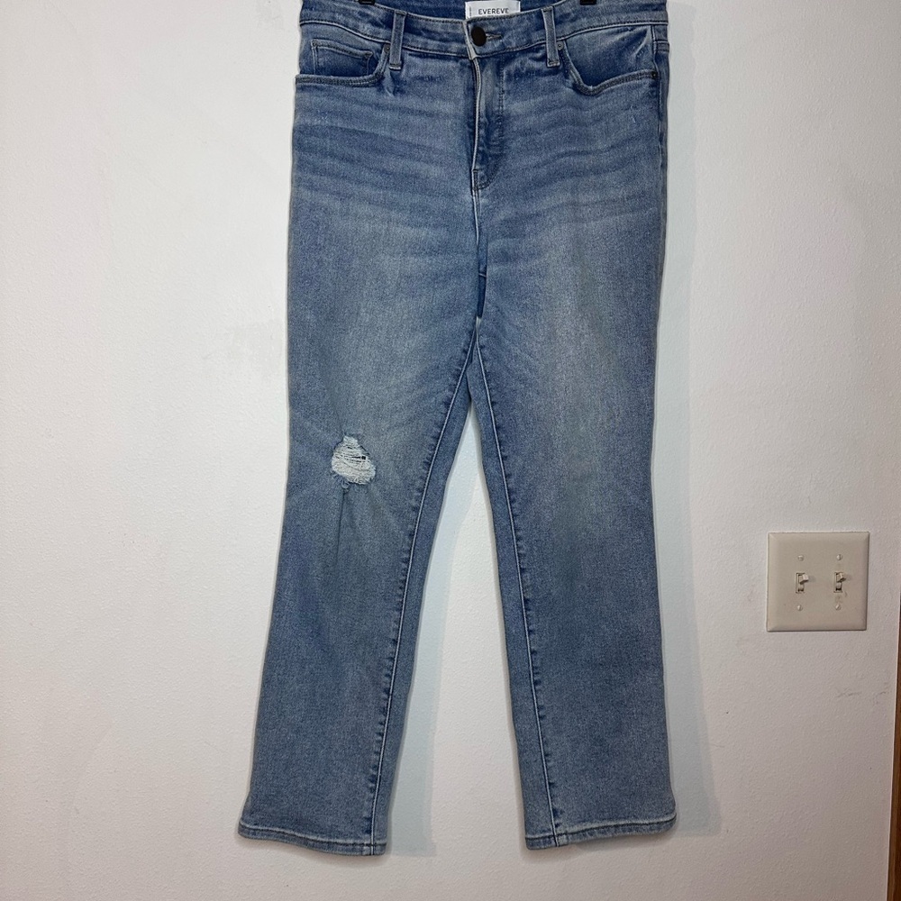 Evereve Light Blue Ankle Jeans